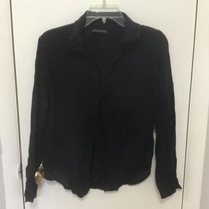 Black button up